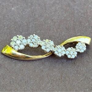 10k Gold and Diamond Waterfall Pendant - COPY